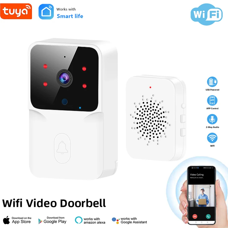 Videoportero WiFi Tuya, Cámara - Home Security Front Door Camera reseña y precio