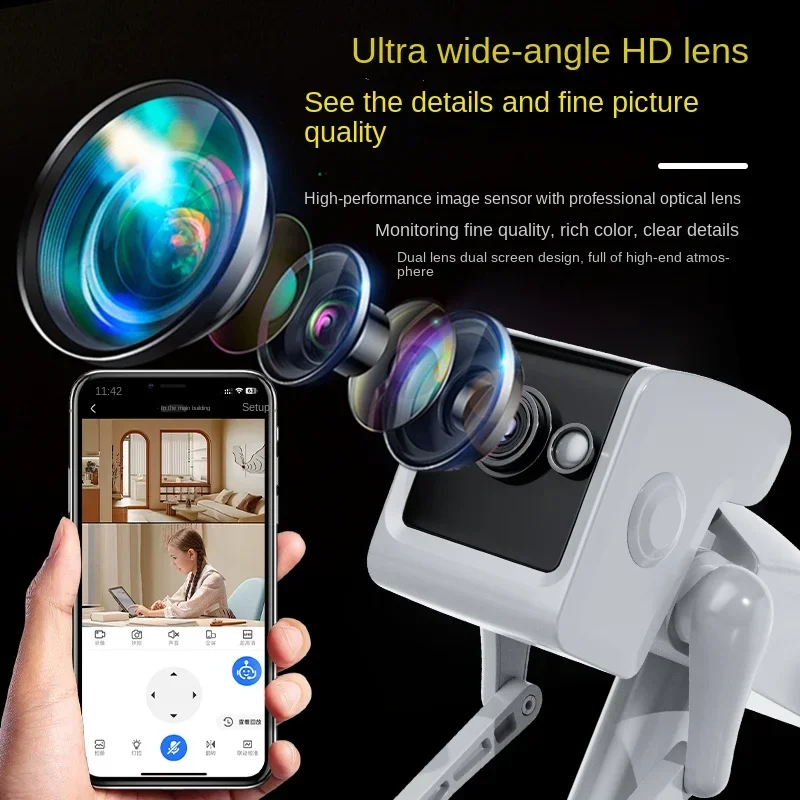 Cámara IP de 2MP, Robot inalám - Home Security Robot reseña y precio