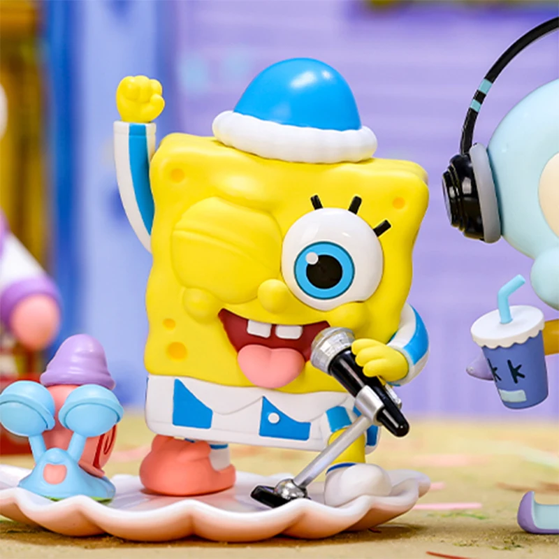 POP MART-Pijama de Bob Esponja - Home Security Box reseña y precio