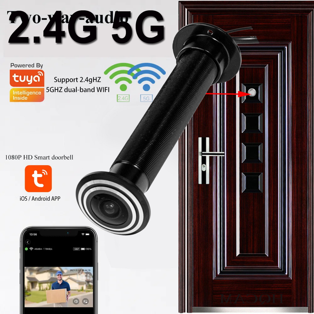 Cámara ocular Wifi para puerta - Home Security Front Door Camera reseña y precio